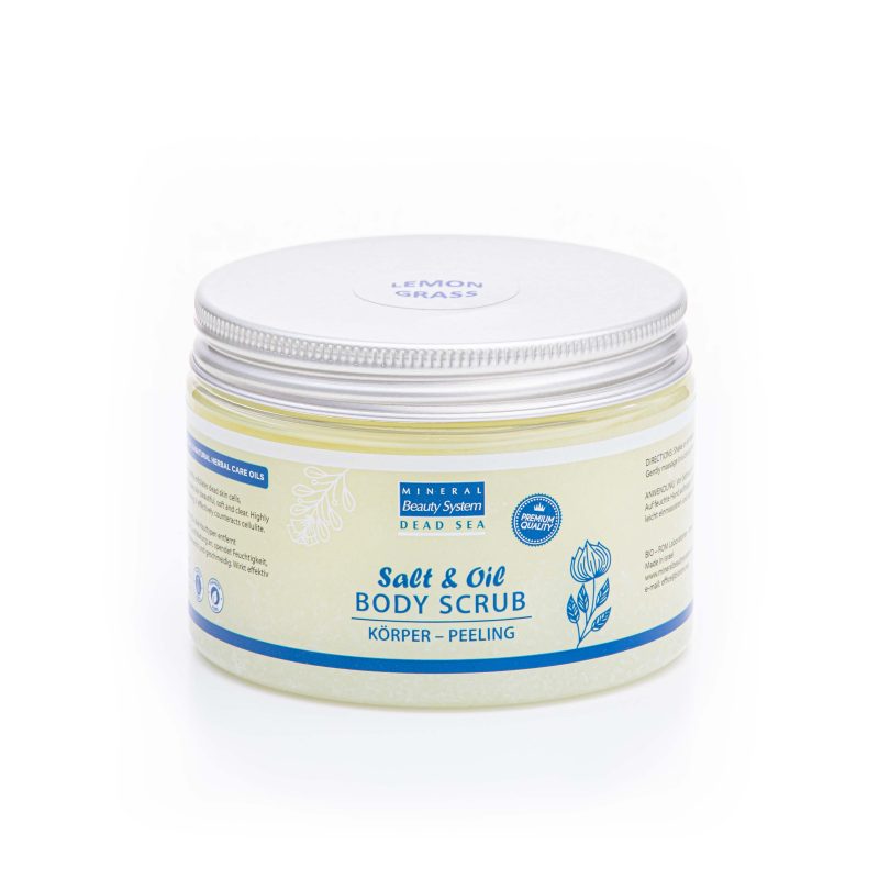 Salt & Oil Body Scrub Mineral Beauty System Dead Sea Cosmetic