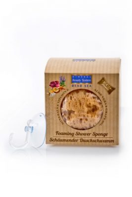 Foaming shower sponge